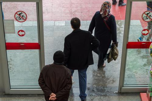 Doors at entrances and exits can quickly wear out.